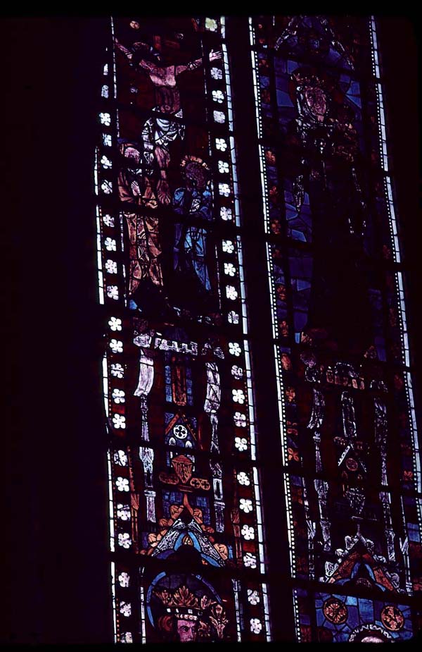Apse, clerestory, bay 4, window, section AB, 2