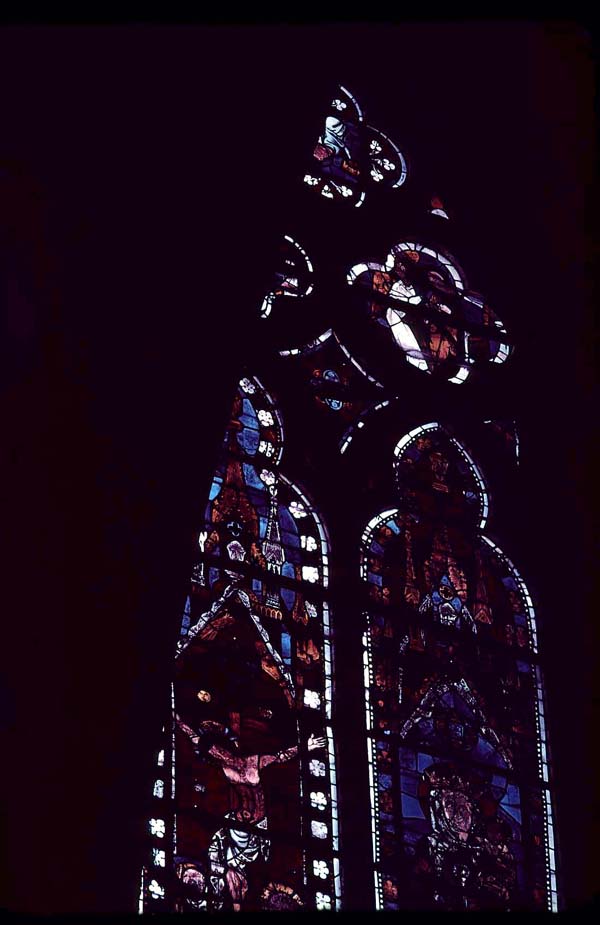 Apse, clerestory, bay 4, window, section AB, 3