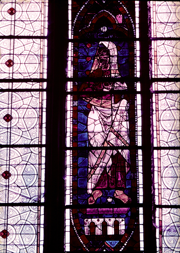 Choir, south clerestory, bay 1, window, section C1