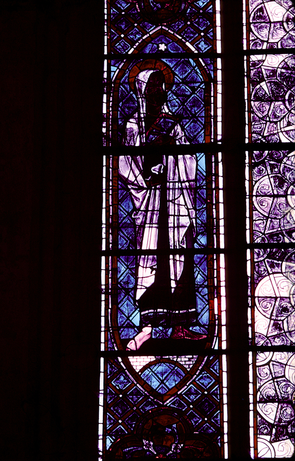 Choir, south clerestory, bay 2, window, section A1