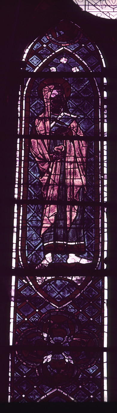 Choir, south clerestory, bay 2, window, section A2