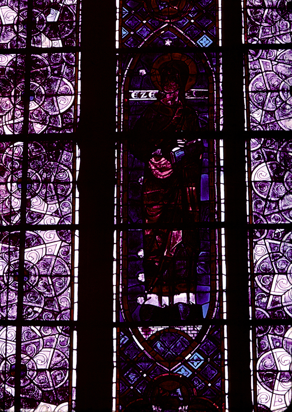 Choir, south clerestory, bay 2, window, section C1