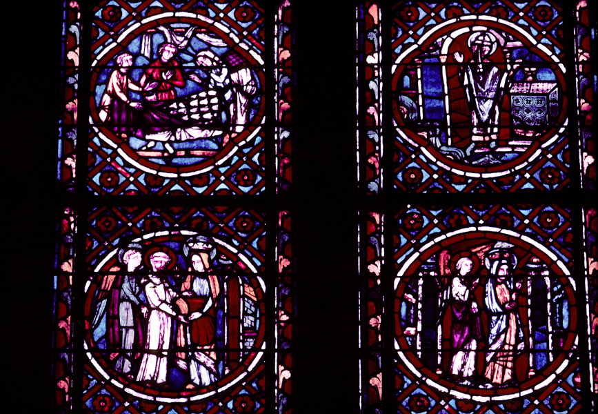 S.Bonitus Chapel, Window 2.