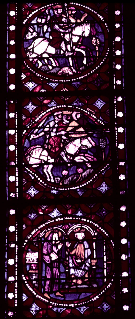 S.Bonitus Chapel, Window 3.