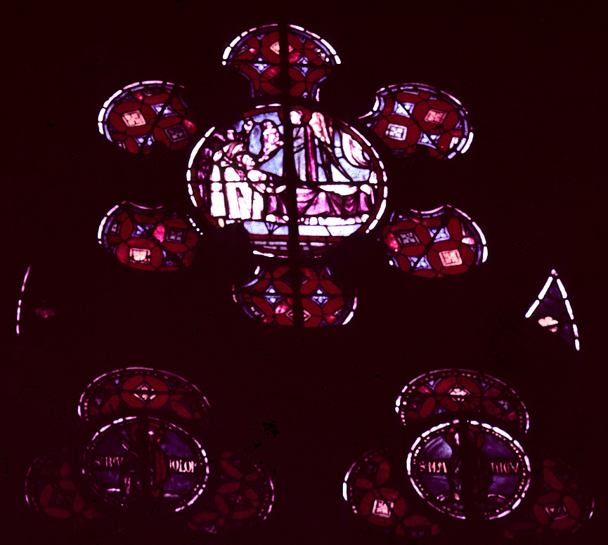 S.Bonitus Chapel, Window 1.