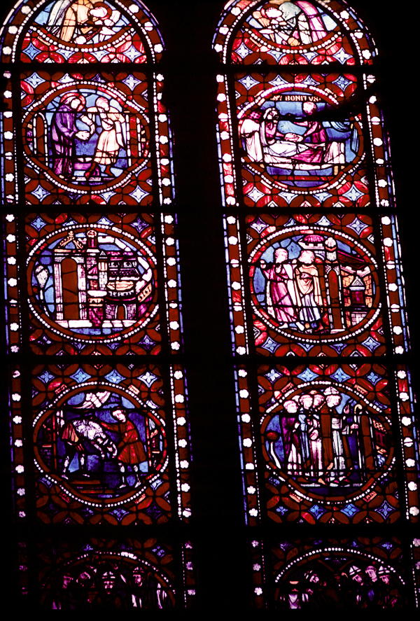 S.Bonitus Chapel, Window 1.