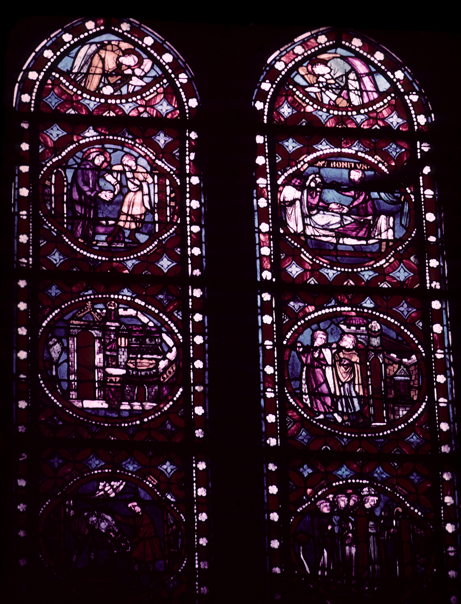 S.Bonitus Chapel, Window 1.