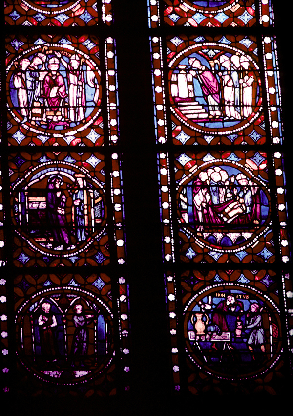S.Bonitus Chapel, Window 1.