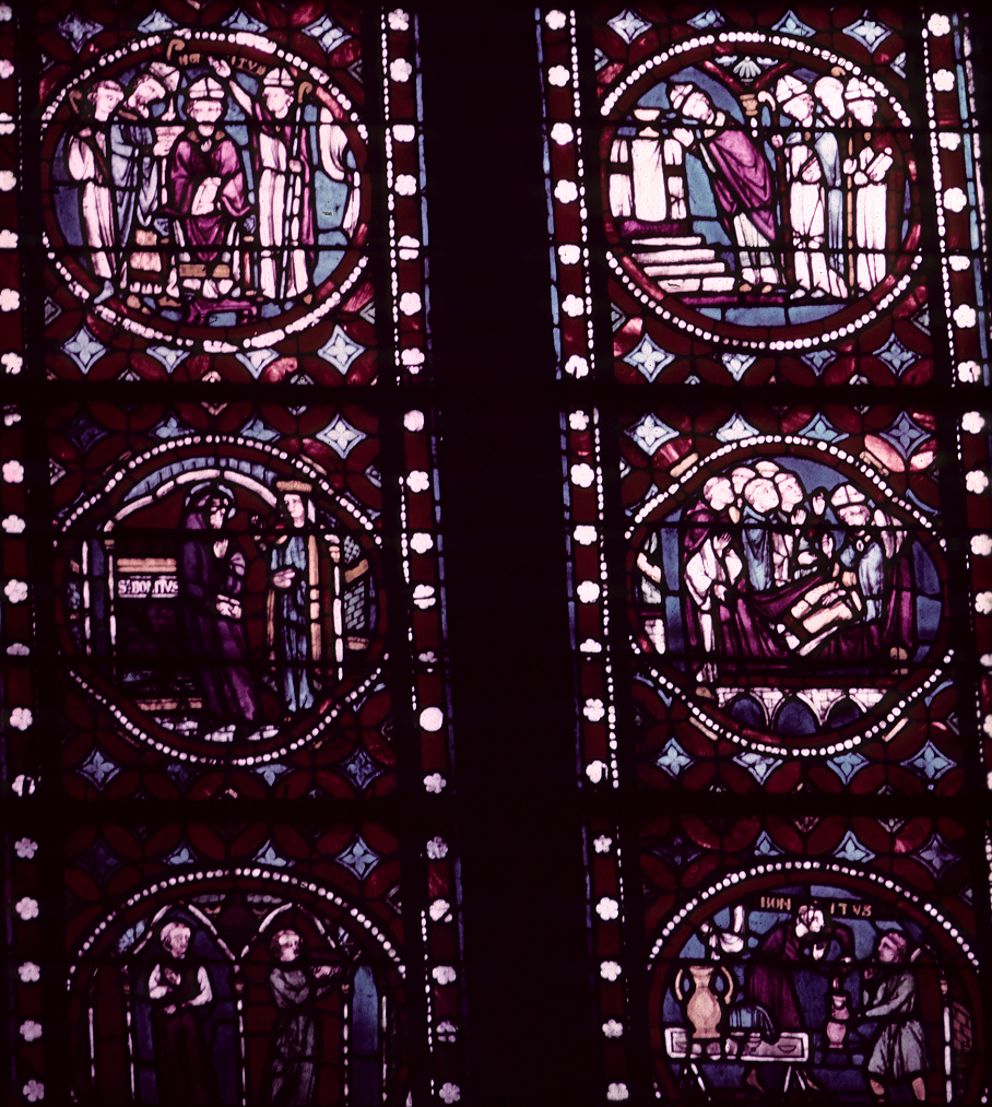 S.Bonitus Chapel, Window 1.