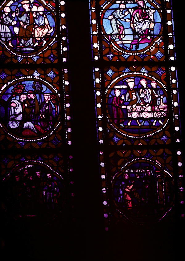 S.Bonitus Chapel, Window 1.