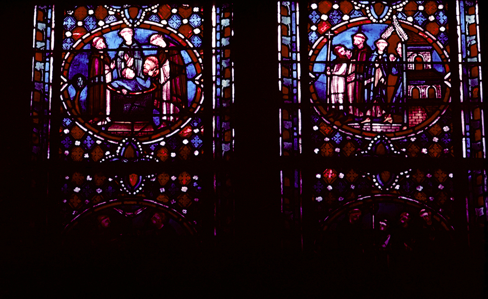 S.Catherine Chapel, Window 2.