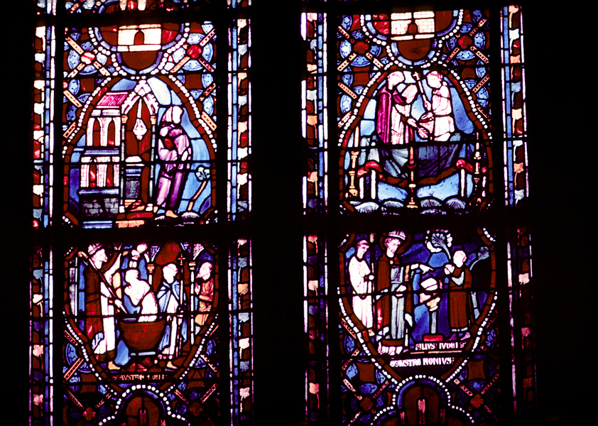 S.Catherine Chapel, Window 3.