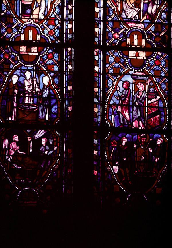 S.Catherine Chapel, Window 1.