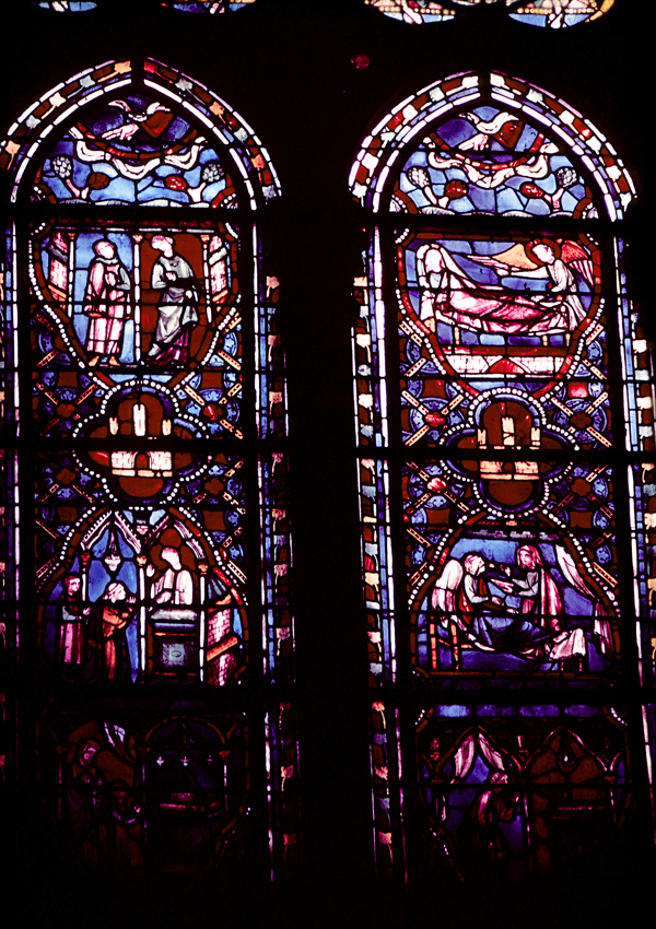 S.Catherine Chapel, Window 1.