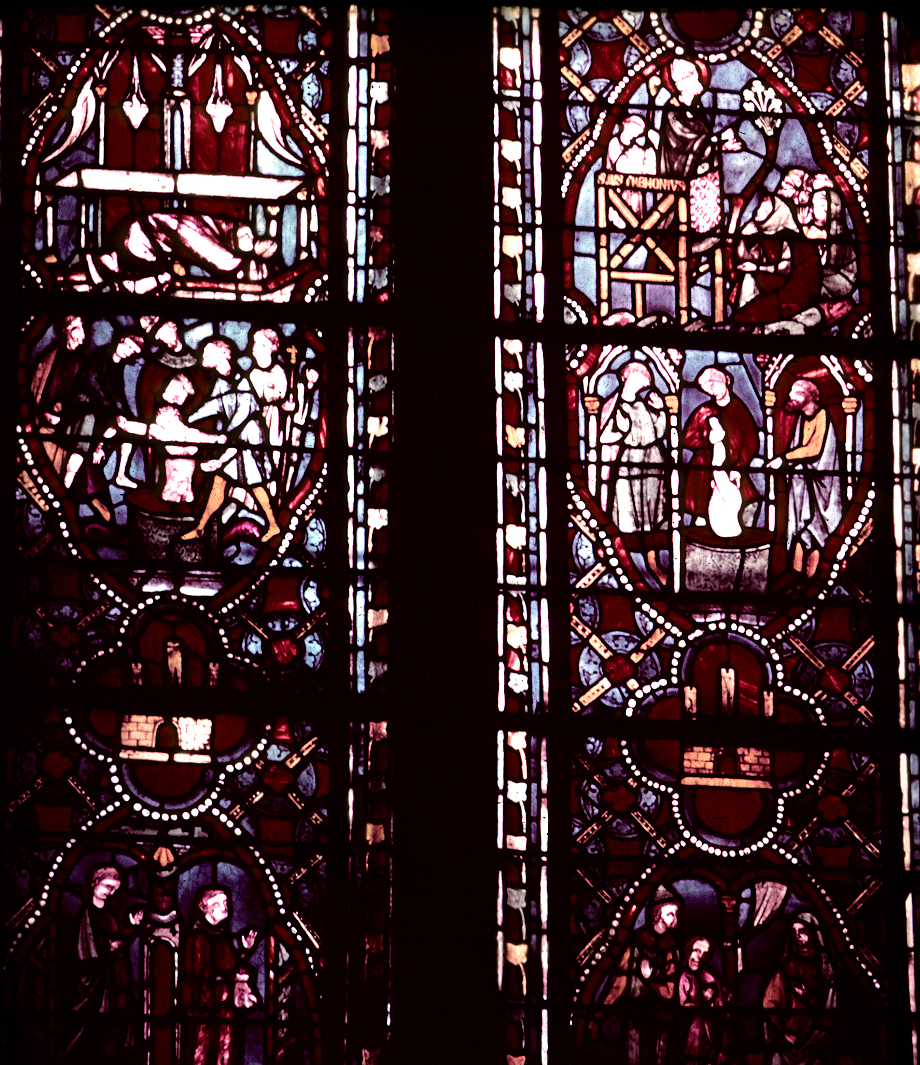 S.Catherine Chapel, Window 1.