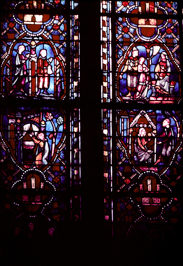 S.Catherine Chapel, Window 1.
