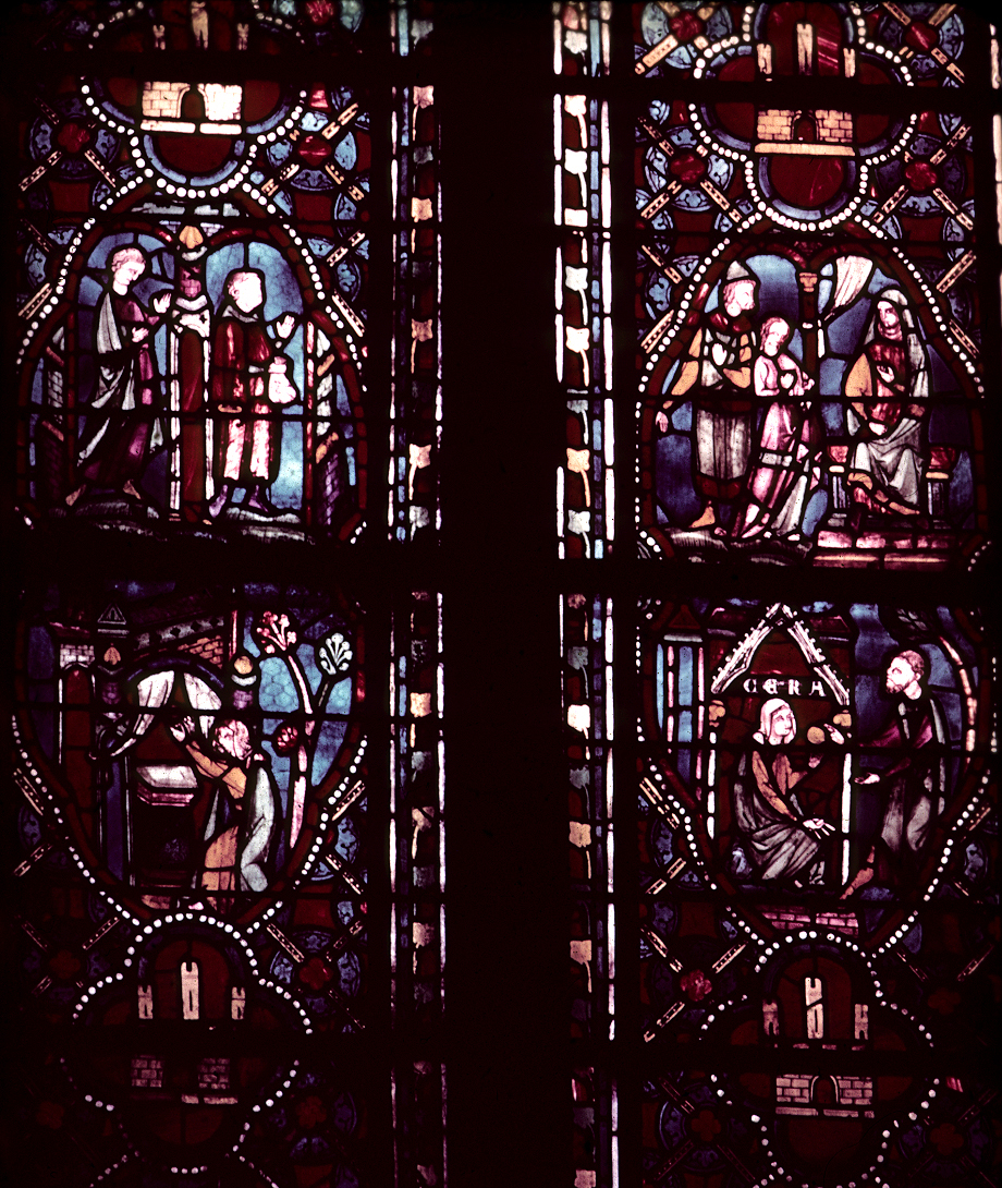 S.Catherine Chapel, Window 1.