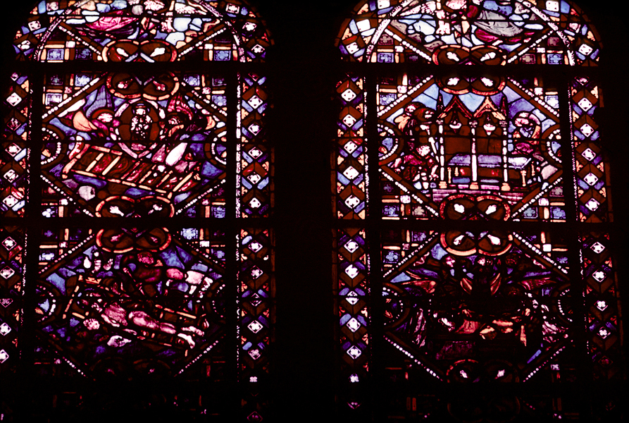 Apse, window 6, section CD 9-8