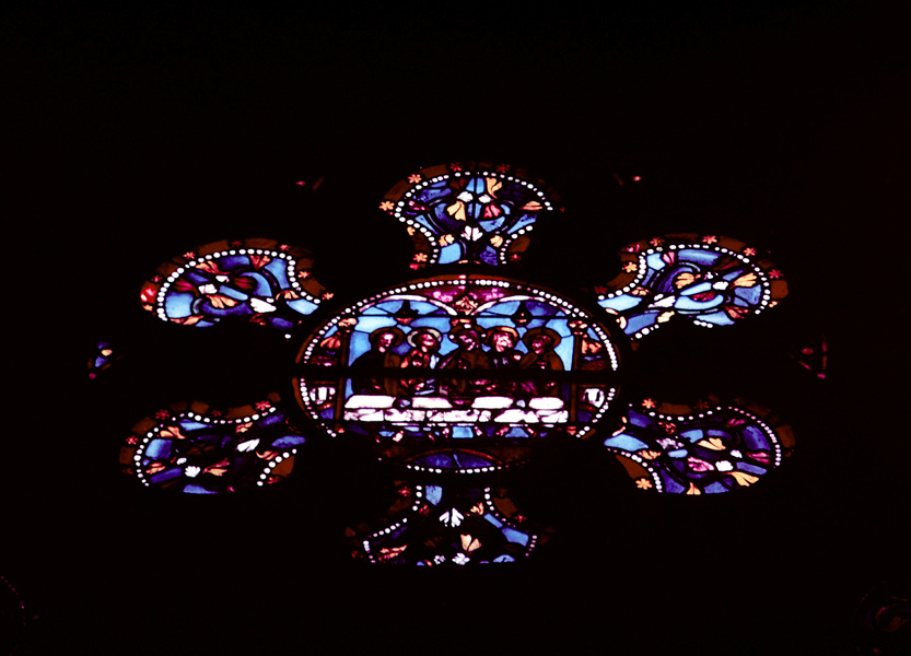 Apse, window 6, section 10, rose