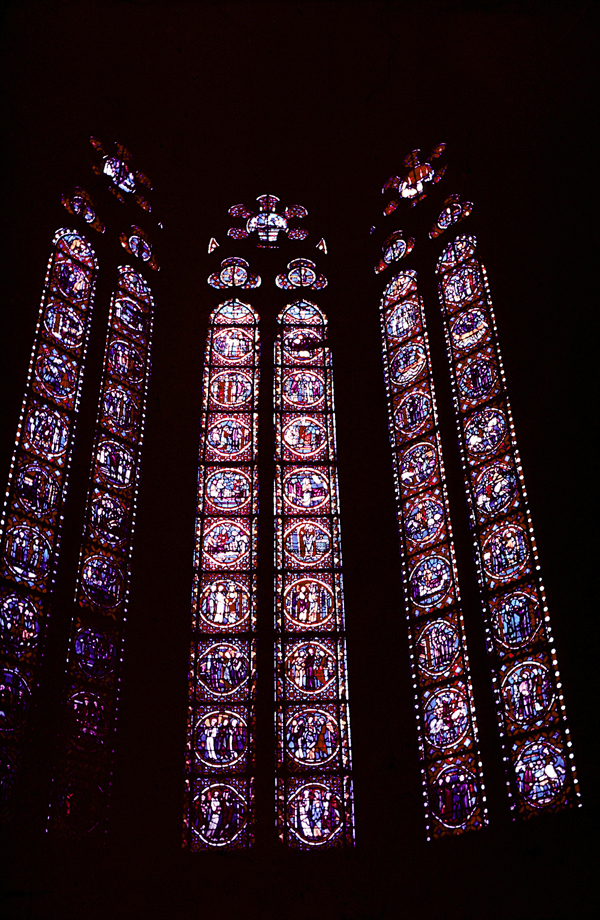S.Bonitus Chapel, Windows 1-3.