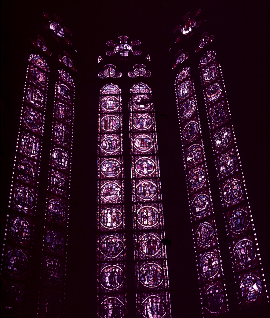 S.Bonitus Chapel, Windows 1-3.