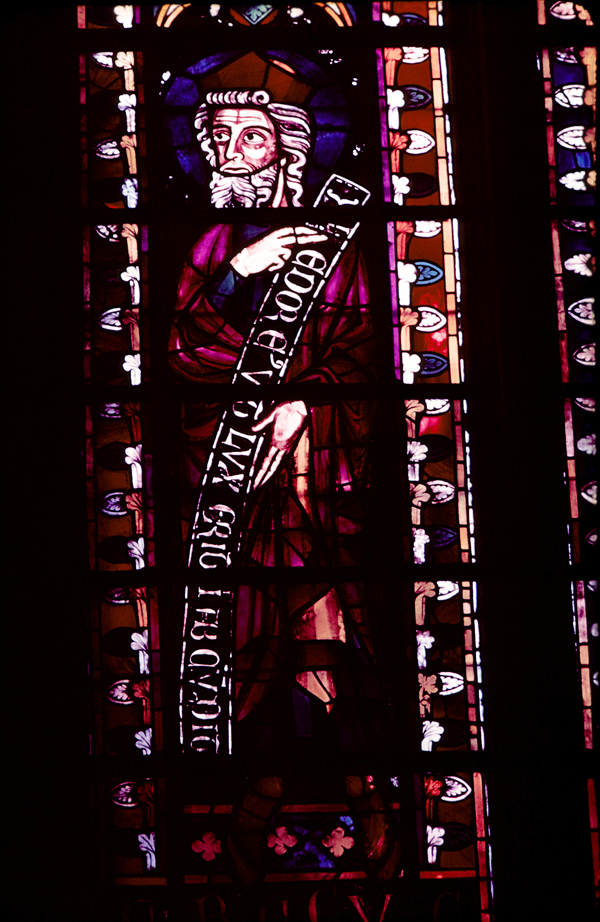 Choir, window 1, section A