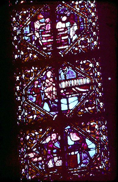 North Transept, Window C, section 1-2-3 (Corpus: Bay 19)
