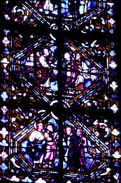 North Transept, window B, section 1-2 (Corpus: Bay 21)