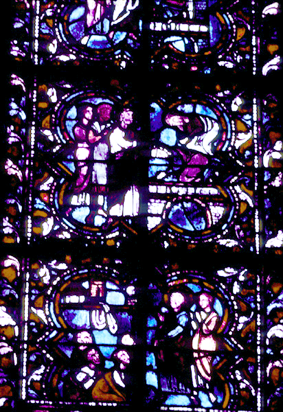 North Transept, window A, section 1-2 (Corpus: Bay 23)