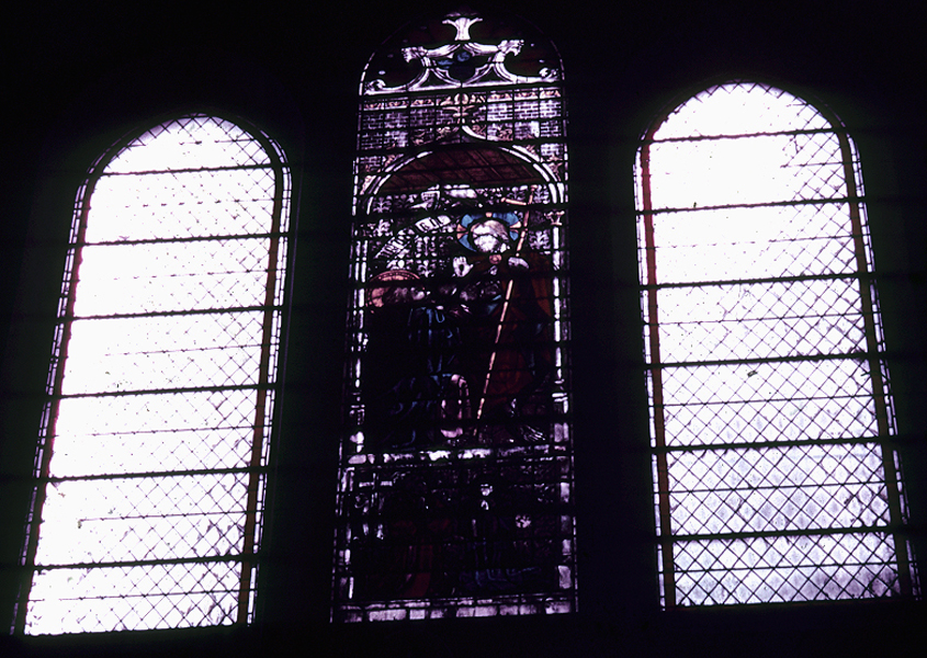 Chapel, window ABCDE, full (Corpus: Chapelle des ¼uvres, South Bay)