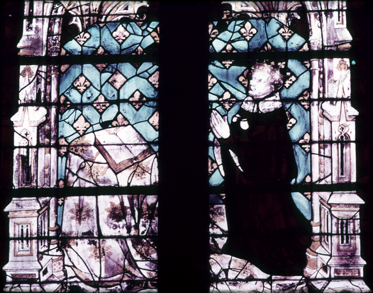 Clerestory, window X3, section CD 1
