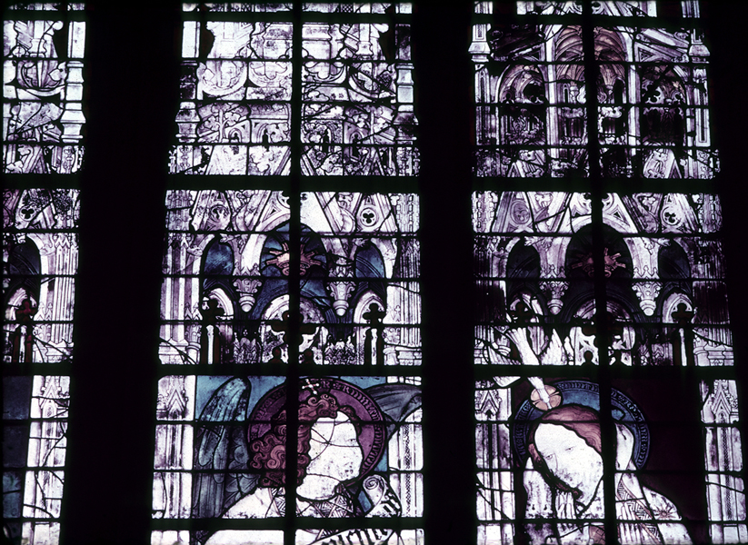 Clerestory, window X10, section CD 3 (Corpus: Bay 129 [105])