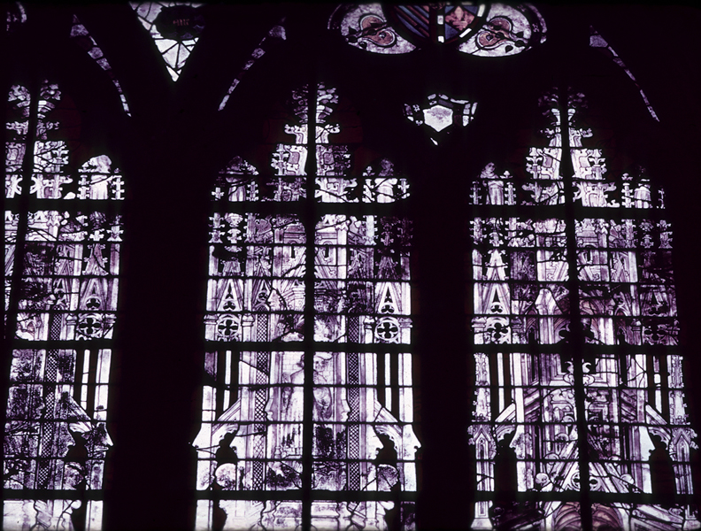 Clerestory, window X10, section CD 4 (Corpus: Bay 129 [105])