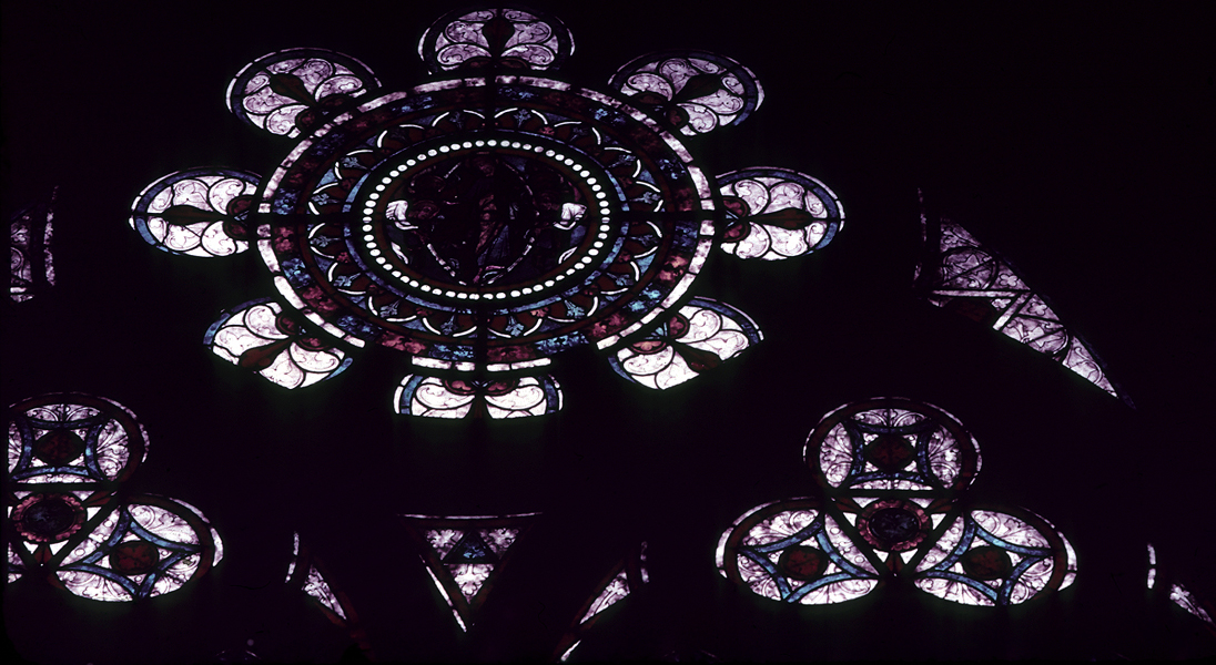 Clerestory, window X3, rose