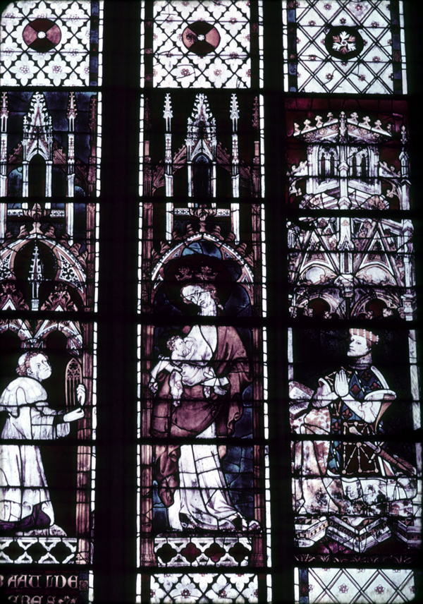 Choir, window J4, section CD1 (Corpus: Bays 207 [116], 209 [115])