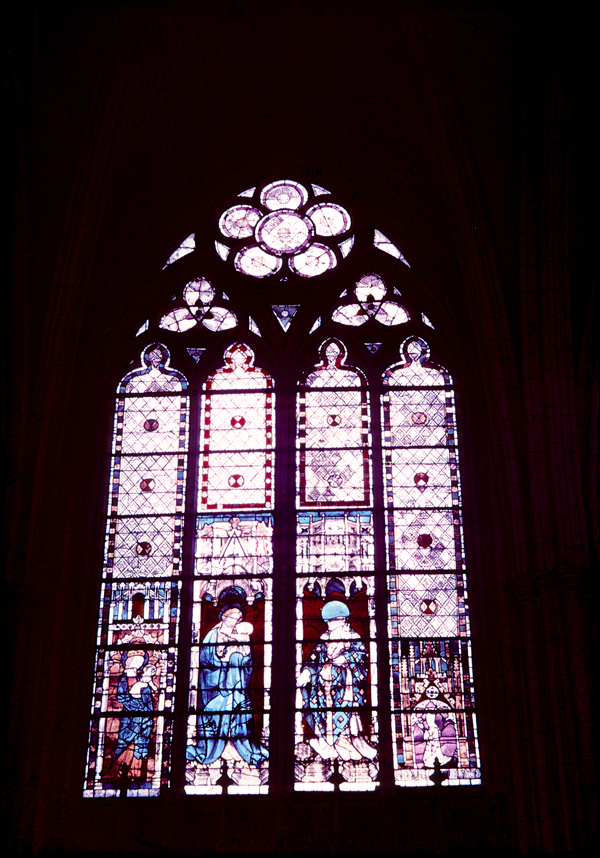 Choir, window J2, full (Corpus: Bay 209 [115]; Two panels in deposit)