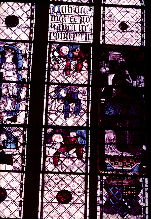 Choir, window J12, section CD (Corpus: Bay 208 [124])