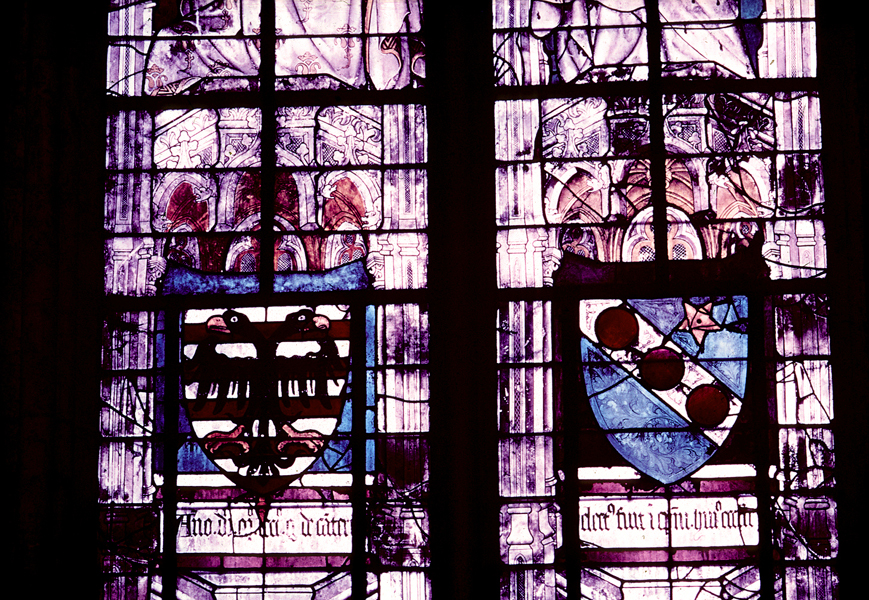 Clerestory, window x10, section AB1 (Corpus: Bay 129 [105])