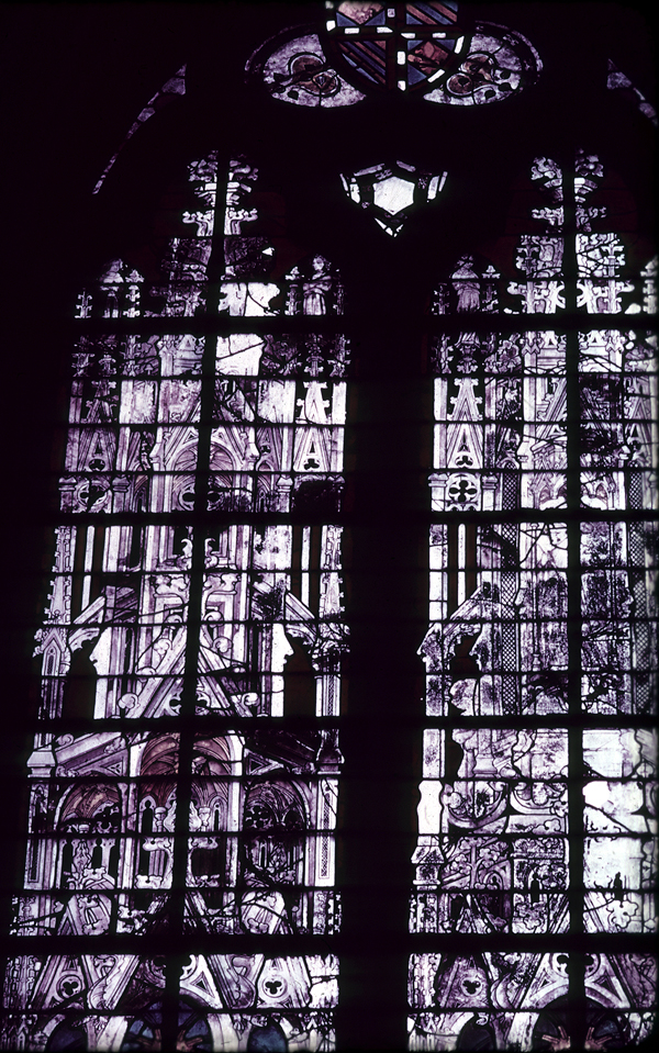 Clerestory, window X10, section AB 4 (Corpus: Bay 129 [105])