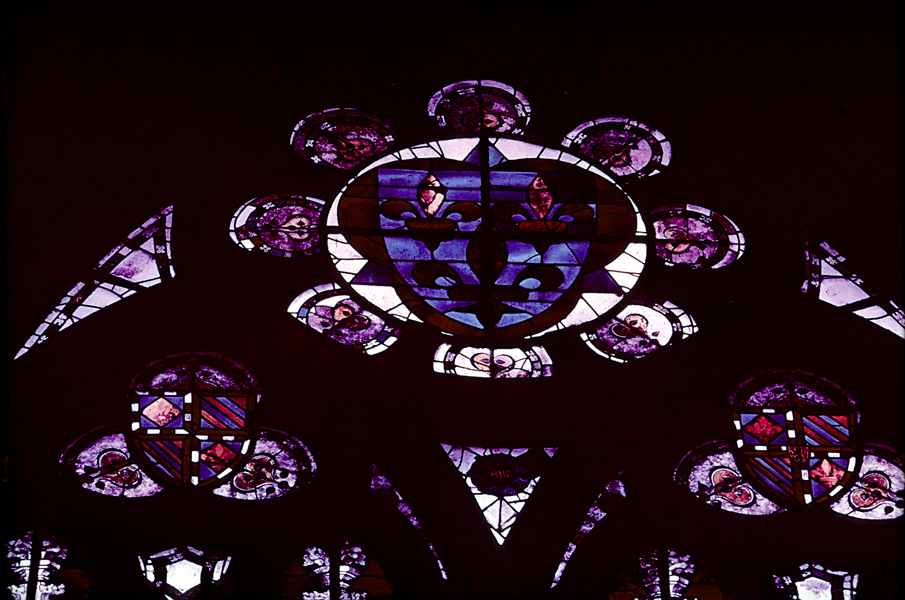 Clerestory, window x10, rose (Corpus: Bay 129 [105])