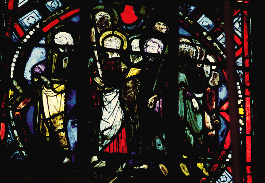 Chancel, window B1, section 1