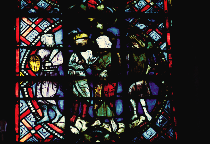 Chancel, window B1, section 3