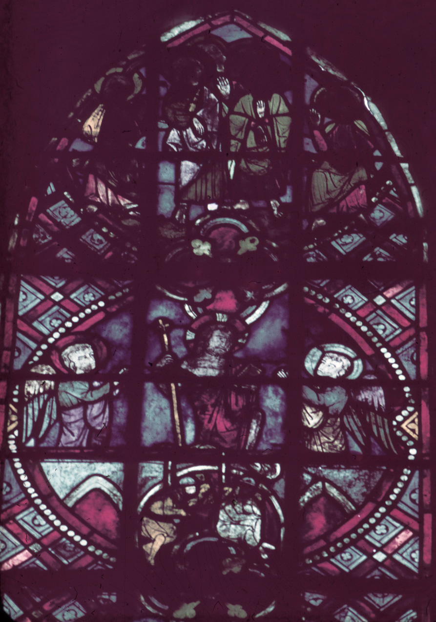 Chancel, window B1, section 6