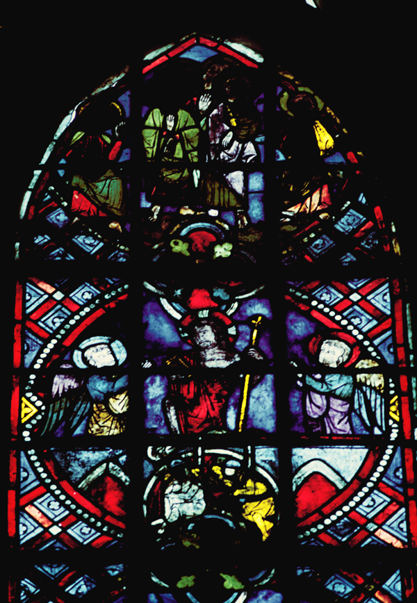 Chancel, window B1, section 6