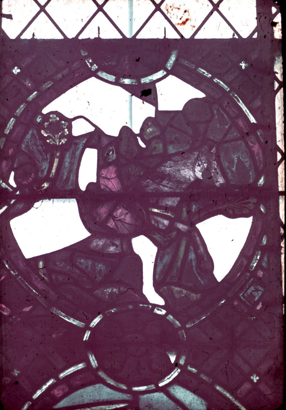 Transept, left, window X3, section 2