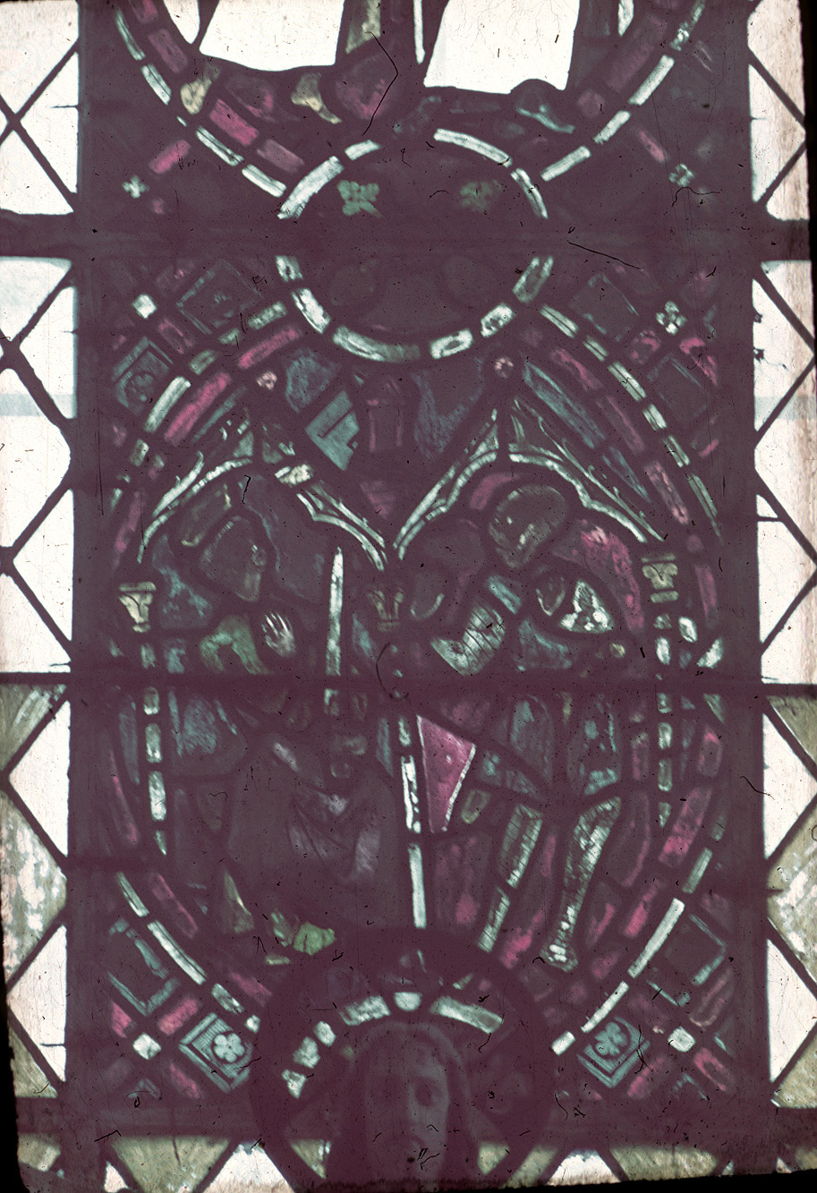Transept, left, window X2, section 1