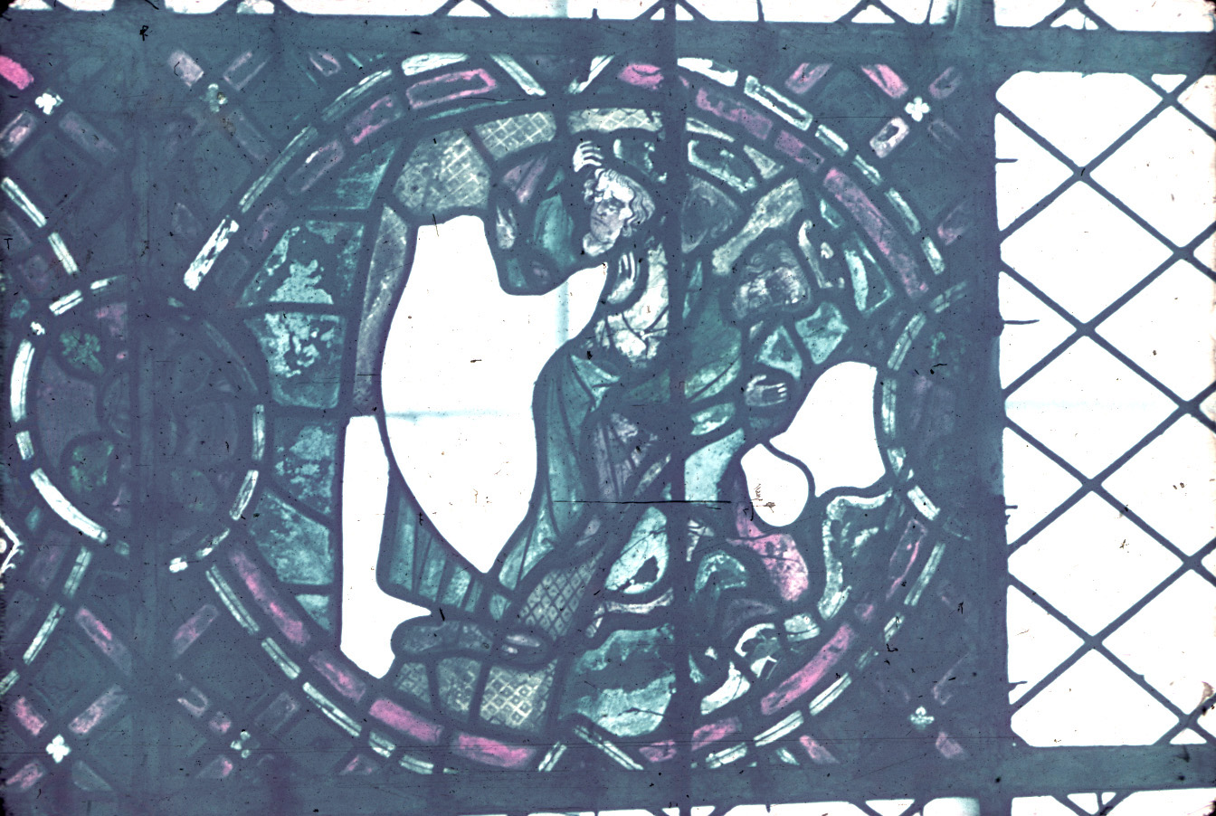 Transept, left, window X1, section 2