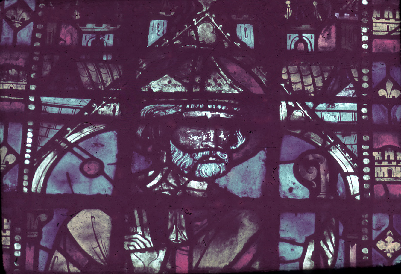 Transept, left, window A1, section 1