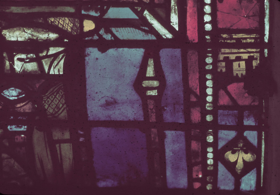 Transept, left, window A1, section 1