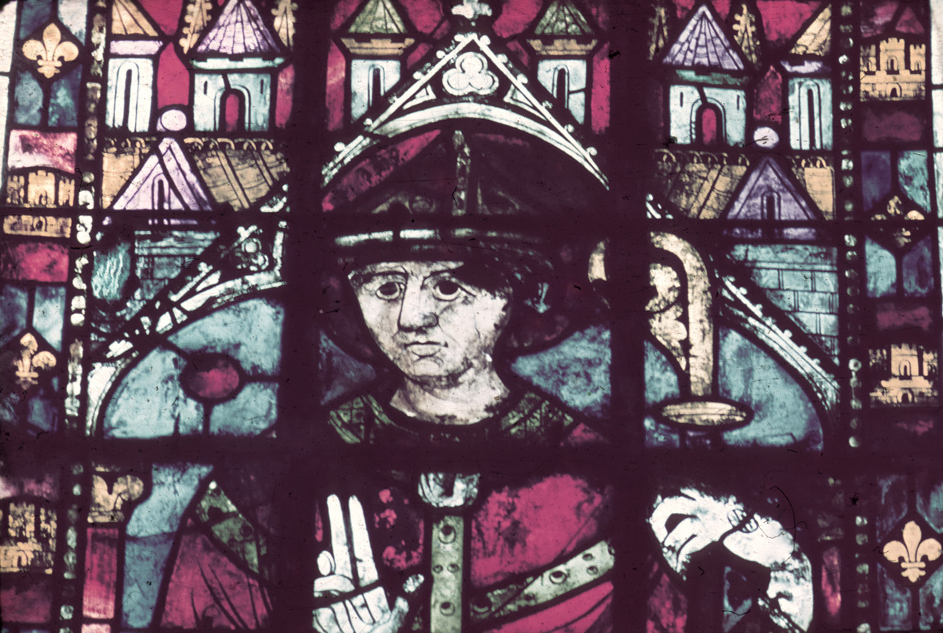 Transept, left, window C2, section 1